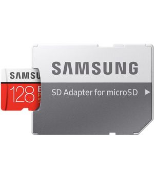 Samsung microSDXC 128GB EVO Plus Class 10 UHS-I U3 + SD Adapter (MB-MC128GA/RU)