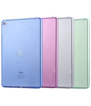 Kisscase Transparent Soft TPU Silicone Cover Green for iPad mini 4