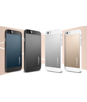SGP (Spigen) Aluminum Fit Series Space Gray for iPhone 6 (SGP10948)