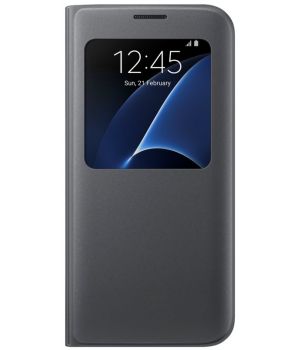 Samsung S View Cover for Galaxy S7 edge G935 (EF-CG935PBEGRU) Black