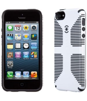 Speck CandyShell Grip White/Black for iPhone 5S/SE (SP-SPK-A2897)