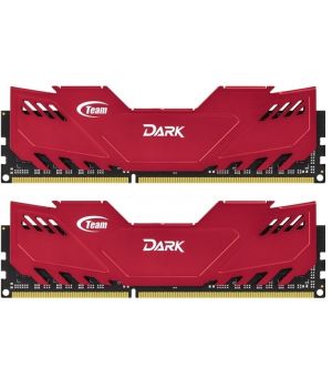 TEAM 16 GB (2x8GB) DDR4 2666 MHz Dark Red (TDRED416G2666HC15ADC01)