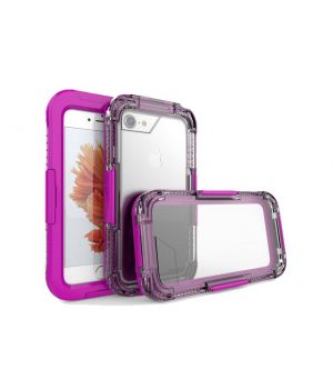 Simple Case Waterproof Heavy Duty Purple for iPhone 7