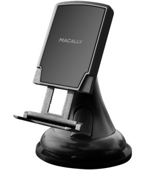 Macally Car Windshield and Dashboard Mount with Magnetic Holder (MGRIPMAG)
