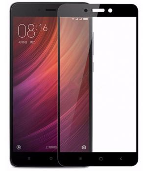 Simple Case 3D Glass for Xiaomi Redmi Note 4 Black