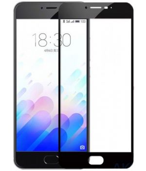 Simple Case 2D Glass for Meizu M5s Black