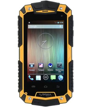 Sigma mobile X-treme PQ16 Black/Orange (UA UCRF)
