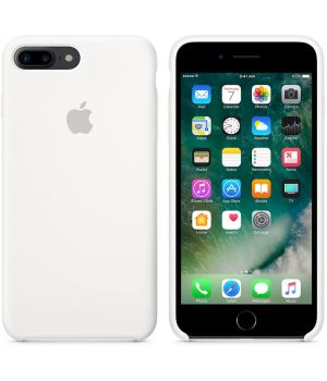 Apple iPhone 7 Plus Silicone Case White (high copy)