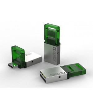VERICO 32 GB Hybrid Mini Green VP57-32GGV1G