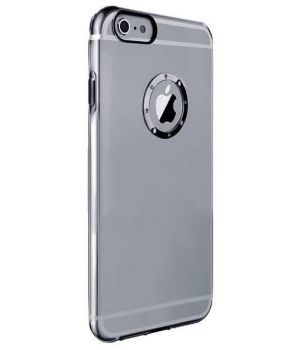 ibacks Inherent Jacket Love with Diamond Ring Gray for iPhone 6S