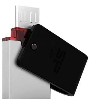 Silicon Power 64 GB USB 3.0/microUSB Mobile X31 OTG (SP064GBUF3X31V1K)