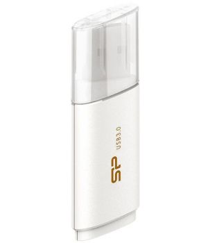 Silicon Power 128 GB USB 3.0 Blaze B06 White (SP128GBUF3B06V1W)