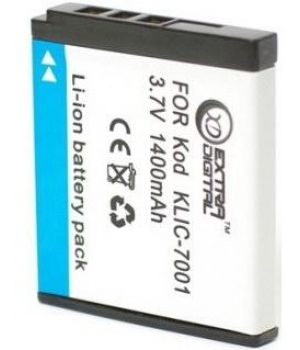 ExtraDigital Аккумулятор для Kodak KLIC-7001 - DV00DV1153