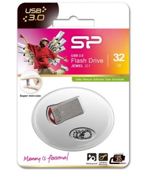 Silicon Power 32 GB Jewel J01 Red (SP032GBUF3J01V1R)