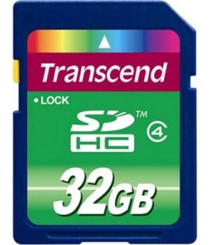 Transcend 32 GB SDHC Class 4 TS32GSDHC4