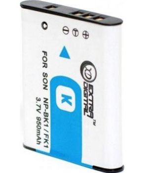ExtraDigital Аккумулятор для Sony NP-BK1, Li-ion, 950 mAh (BDS2646)