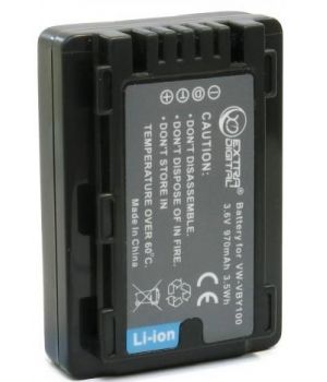 ExtraDigital Аккумулятор для Panasonic VW-VBY100, Li-ion, 970 mAh (BDP1313)