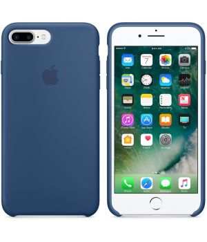 Apple iPhone 7 Plus Silicone Case Bright Blue (high copy)