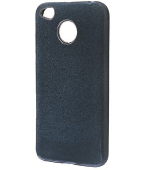 Simple Case Shining Glitter Black for Xiaomi Redmi 4X