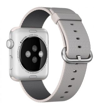 Apple Woven Nylon for Watch 42mm Pearl (MMA72)