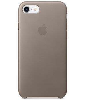 Apple iPhone 7 Leather Case Taupe (MPT62)