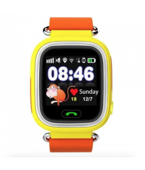 SmartWatch TD-02 (Q100) GPS-Tracking Wifi Watch Orange
