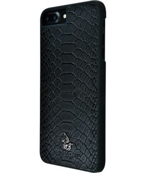 Polo Knight Leather Case Black for iPhone 7 Plus