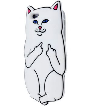 Simple Case Cat Fakk RIPNDIP White for iPhone SE/5S