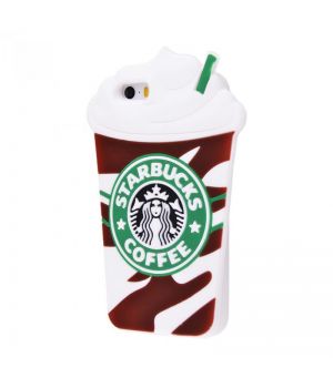 Simple Case Starbuks Brown for iPhone 5S/SE