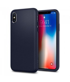 SGP (Spigen) Liquid Air Midnight Blue for iPhone X (057CS22124)