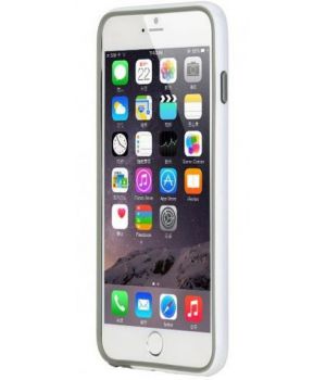 ROCK Duplex Slim Guard Bumper White iPhone 6 Plus (RDSGB6PLW)