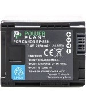 PowerPlant Aккумулятор для Canon BP-828 Chip (2960 mAh) - DV00DV1372