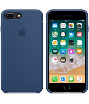 Apple iPhone 7/8 Plus Silicone Case Blue Cobalt (high copy)