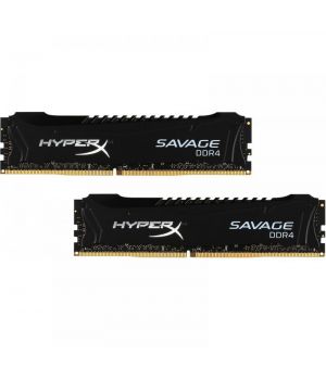 Kingston 16 GB (2x8GB) DDR4 2400 MHz HyperX Savage Black (HX424C12SB2K2/16)