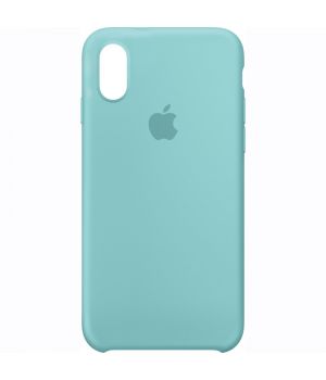 Apple iPhone X Silicone Case Turquoise (high copy)