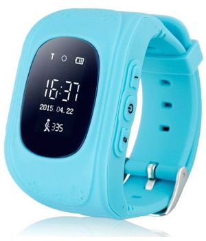 Smart Baby W5 (Q50) (GW300) GPS Smart Tracking Watch Blue