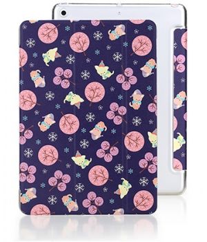 Rock Anne's Garden Series Protection Case Purple for iPad Pro 10.5