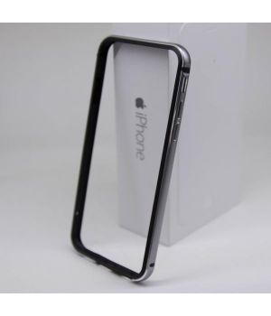 Simple Case Bumper Hybrid Silver/Black for iPhone 66s
