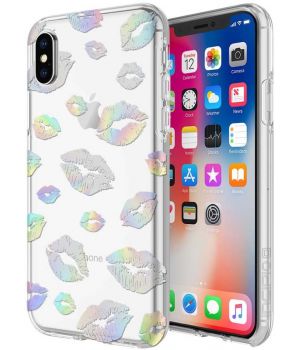 Incipio Design Holographic Kisses for for iPhone X (IPH-1651-KISS)