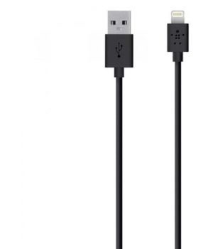 Belkin Lightning to USB 2.0 1.2m Black (F8J023bt04-BLK)