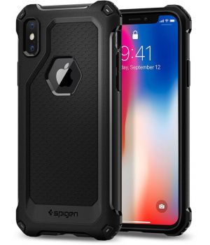 SGP (Spigen) Rugged Armor Extra Black for iPhone X (057CS22154)