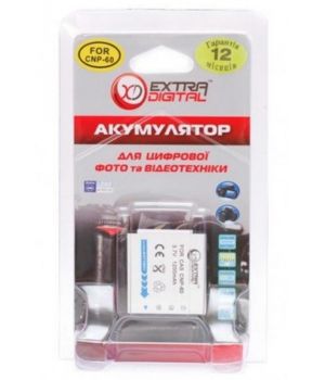 ExtraDigital Аккумулятор для Casio NP-60 - DV00DV1227