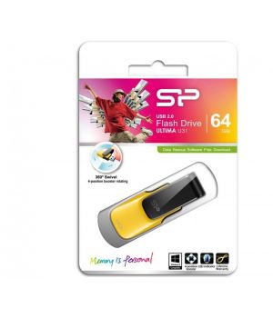 Silicon Power 64 GB Ultima U31 Yellow (SP064GBUF2U31V1Y)