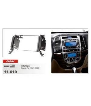 Carav Переходная рамка 2DIN для Hyundai Santa Fe 2006 11-019