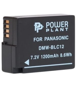 PowerPlant Aккумулятор для Panasonic DMW-BLC12, DMW-GH2 (1200 mAh) - DV00DV1297