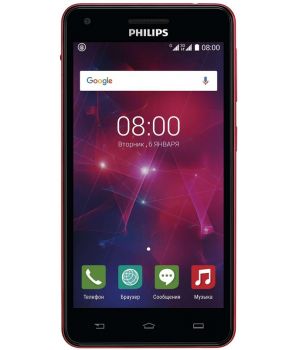 Philips Xenium V377 Black/Red