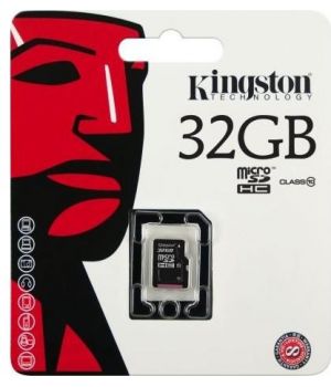 Kingston 32 GB microSDHC class 10 SDC10/32GBSP