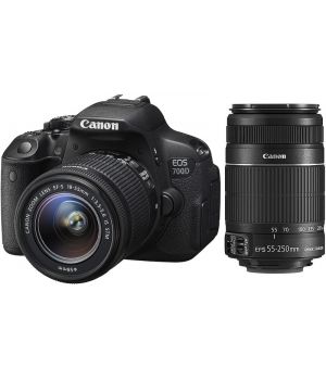 Canon EOS 700D Kit (18-55mm + 55-250mm) EF-S IS STM (UA)