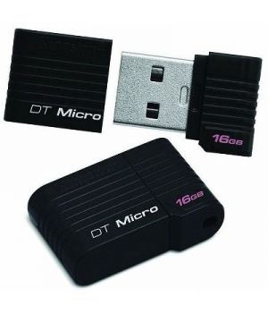 Kingston 16 GB DataTraveler Micro Black DTMCK/16GB