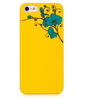 Bling My Thing Yellow with Turqouise Orchid Yellow for iPhone 5/5S/SE (BMT-AI5-OD-YL-BLZ)